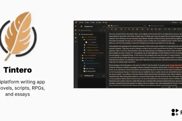 Tintero: O Aplicativo Multiplataforma Para Criar Seus Textos