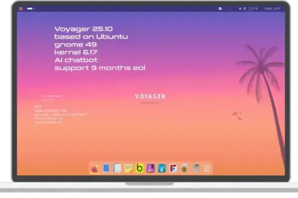 Tudo sobre Voyager 25.10: Novidades, recursos e muito mais