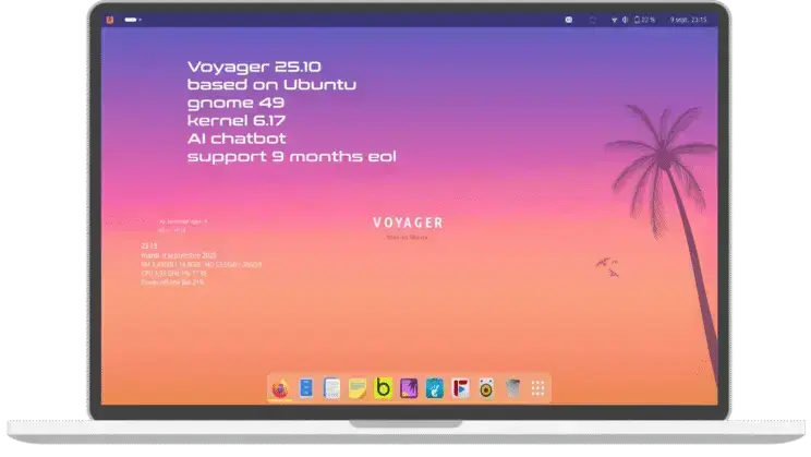 Tudo sobre Voyager 25.10: Novidades, recursos e muito mais