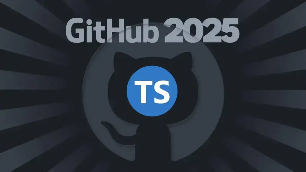 TypeScript se torna a linguagem de programação mais usada no GitHub em 2025