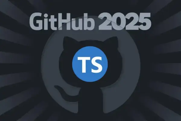 TypeScript se torna a linguagem de programação mais usada no GitHub em 2025