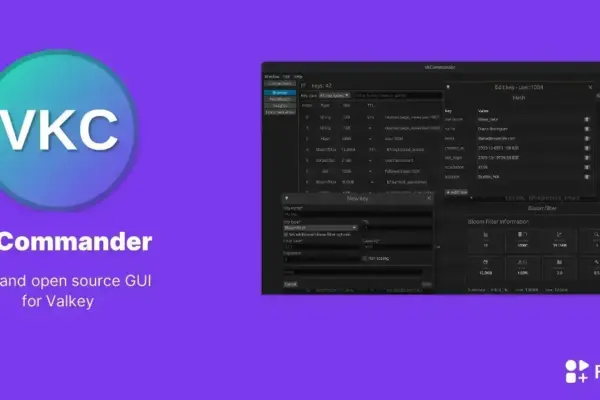 vkCommander: gerenciador inovador de bancos de dados Valkey no Linux