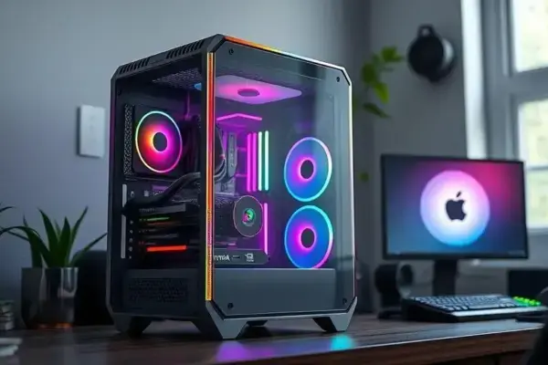 Wee Beastie: Desktop Gaming Compact com RTX 4070 e Design Inovador