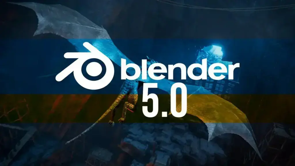 Blender 5.0 chega com grande redesign da interface e novos recursos