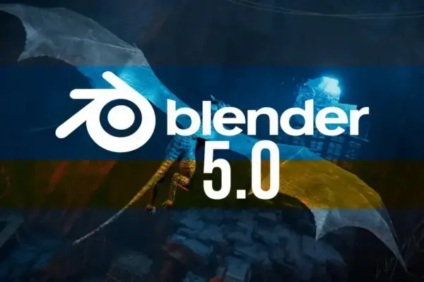 Blender 5.0 chega com grande redesign da interface e novos recursos