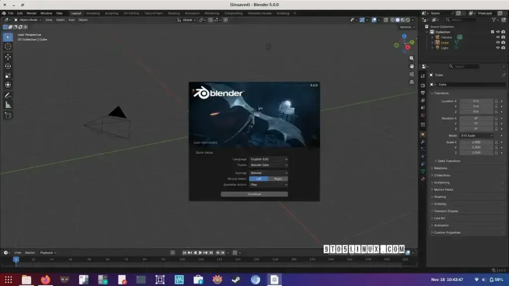 Blender 5.0 chega com suporte HDR e melhorias incríveis para gráficos 3D