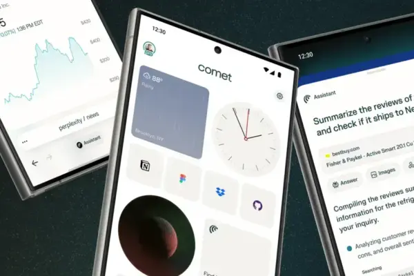 Comet: O novo navegador AI que chega ao Android antes do Atlas