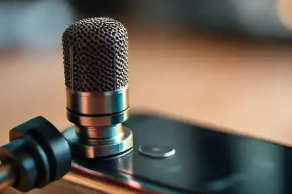 Como os microfones dos smartphones capturam áudio claro?