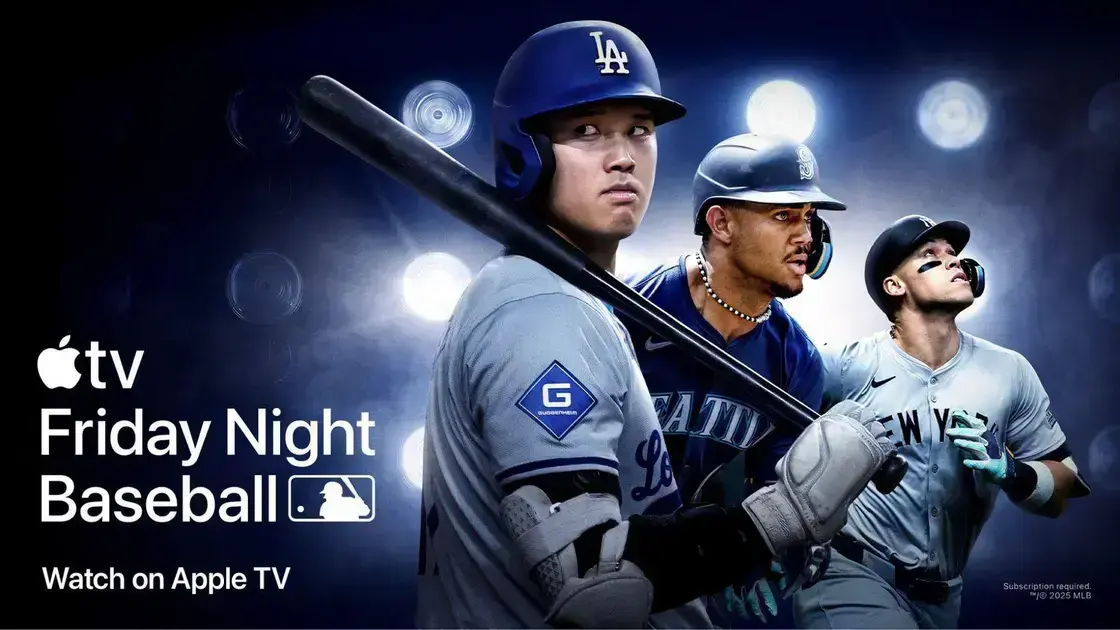 Continuidade do Friday Night Baseball na Apple TV até 2028