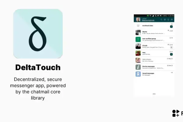 DeltaTouch: Messenger descentralizado e seguro para Linux via Flathub