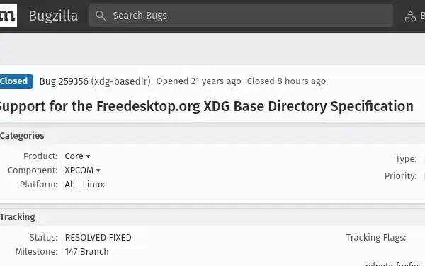 Firefox 147 adota especificação XDG para organização de arquivos no Linux