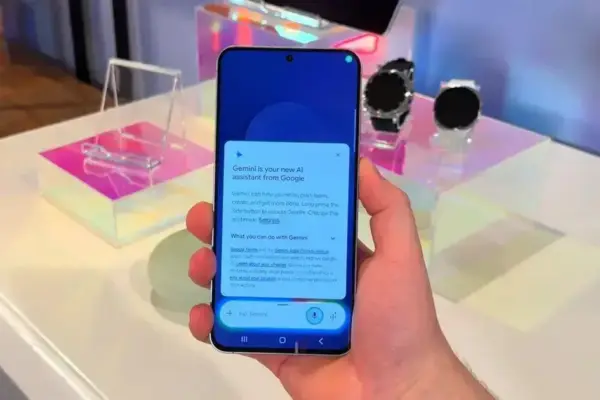 Gemini ganha design aprimorado nos dispositivos Galaxy