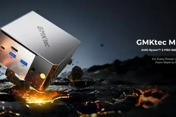 GMKtec lança NucBox M8: um mini PC poderoso e compacta