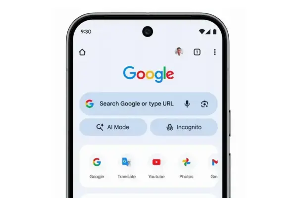 Google Chrome ganha novo recurso com o AI Mode para buscas avançadas
