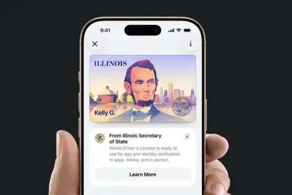 Illinois agora oferece IDs digitais no Apple Wallet para moradores