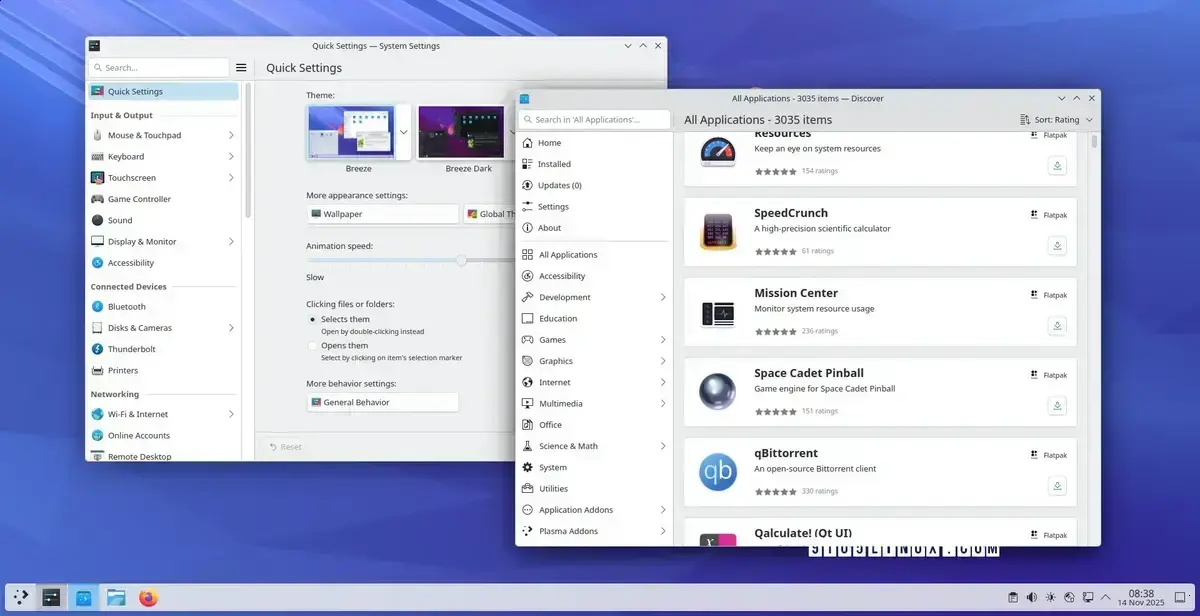 KDE Frameworks 6.20 traz animação sofisticada e várias correções para KDE Plasma 1 KDE Frameworks 6.20 traz animação sofisticada e várias correções para KDE Plasma