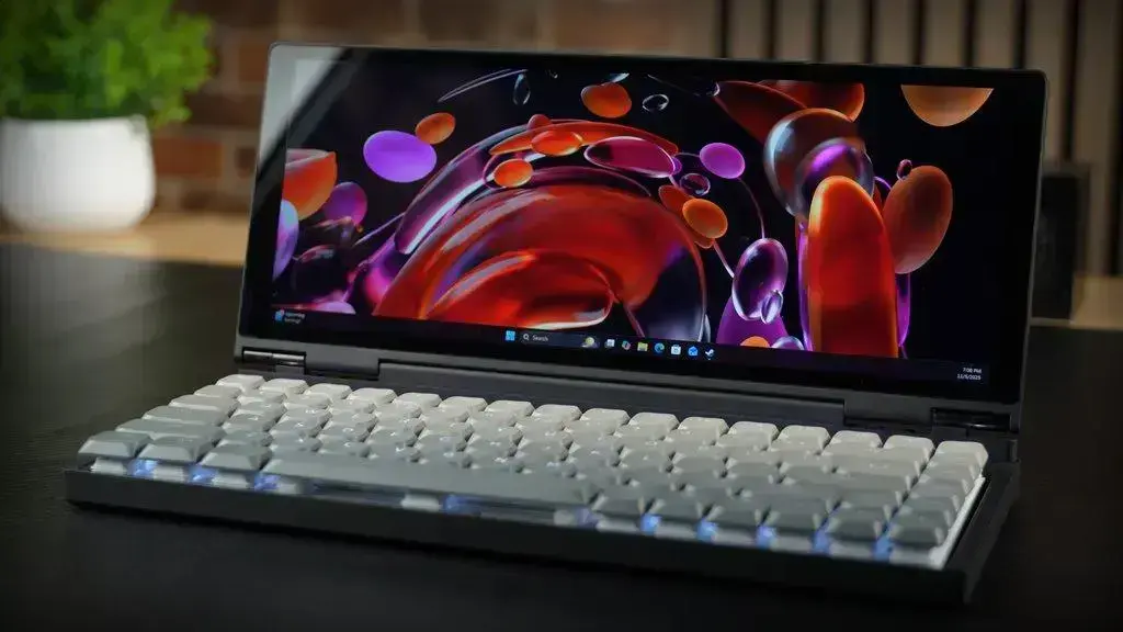 Kernelcom: O mini-laptop com tela ultrawide que pode ser sua nova paixão
