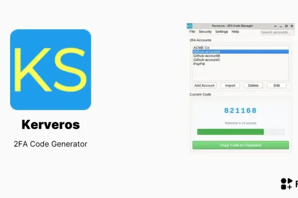 Kerveros: gerador de códigos 2FA seguro e fácil para Linux