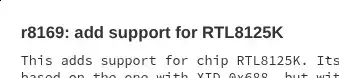 Linux 6.19 ganha suporte para a nova Ethernet Realtek RTL8125K