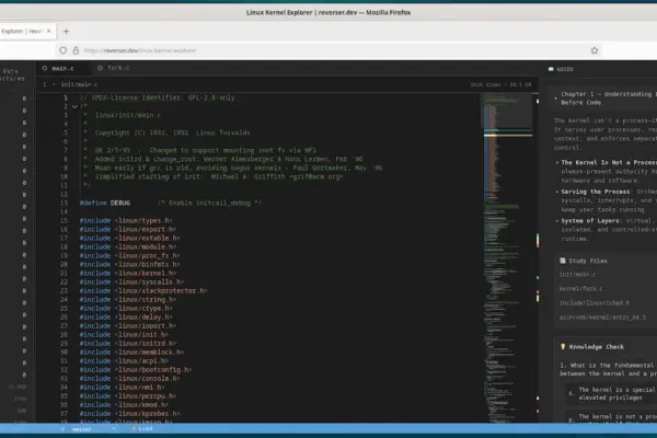 Linux Kernel Explorer: Aprenda a fundo sobre o núcleo do Linux de forma simples