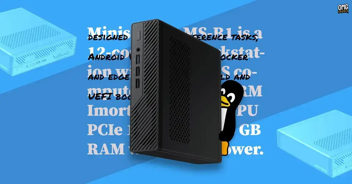 Minisforum MS-R1: a nova estação de trabalho ARM que promete revolucionar o Linux 1 Minisforum MS-R1: a nova estação de trabalho ARM que promete revolucionar o Linux