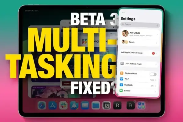 Multitasking melhorado no iPadOS 26.2: O que você precisa saber