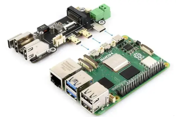 Novo adaptador de Raspberry Pi com HDMI e suporte a PCIe