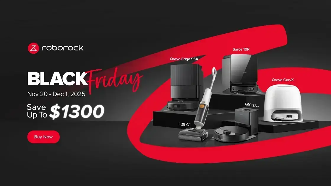 Ofertas Imperdíveis de Black Friday: Economize até 50% em Roborock