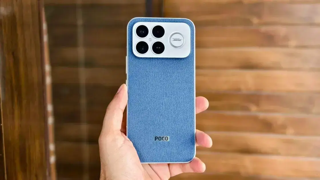 Poco F8 Ultra: Áudio excepcional e design único para quem ama mídia