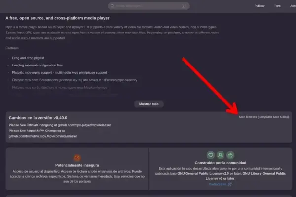 Por que apps no Flathub são recompilados meses após o lançamento?