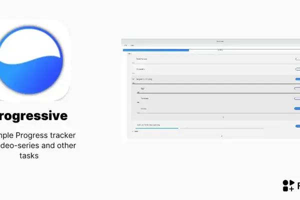 Progressive: Aplicativo open-source para rastreamento de progresso no Linux