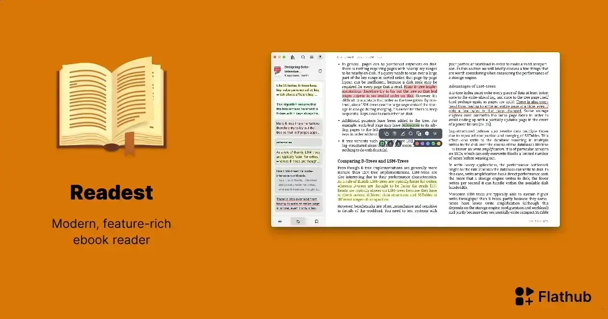 Readest: leitura avançada de ebooks com suporte multi-formato no Linux 1 Readest: leitura avançada de ebooks com suporte multi-formato no Linux