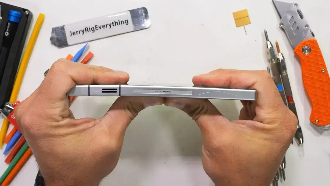 REDMAGIC 11 Pro: O smartphone que superou o teste de durabilidade! 1 REDMAGIC 11 Pro: O smartphone que superou o teste de durabilidade!