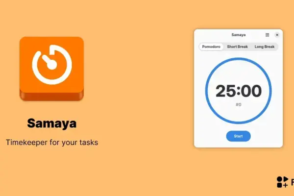 Samaya: Um timer Pomodoro minimalista para turbinar sua produtividade no Linux