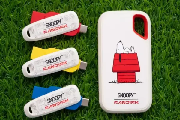 SanDisk lança drives inspirados no Snoopy para comemorar 75 anos