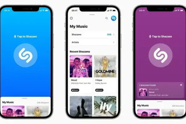Shazam ganha visual renovado com atualização do Liquid Glass pela Apple