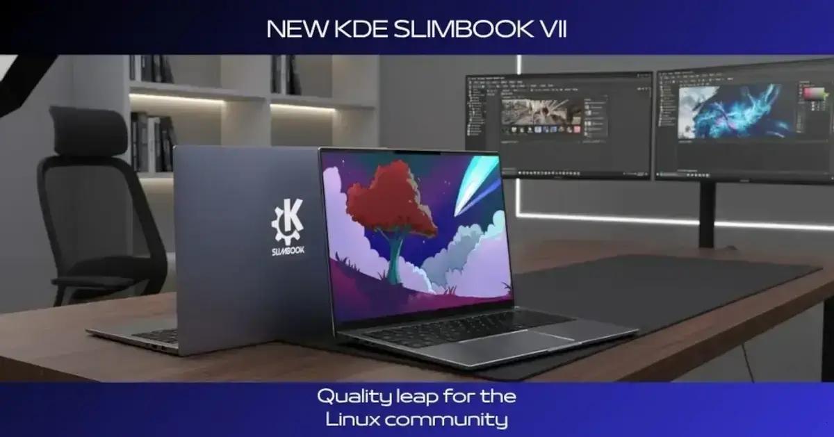 Slimbook e KDE lançam laptop comemorativo com KDE Slimbook VII 1 Slimbook e KDE lançam laptop comemorativo com KDE Slimbook VII