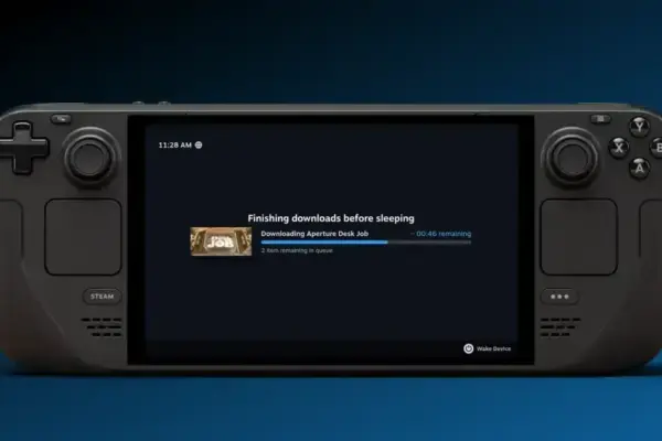 Steam Deck ganha novo modo de downloads com tela apagada
