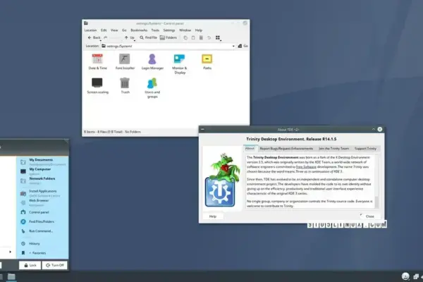 Trinity Desktop Environment R14.1.5: Novas Atualizações e Suporte a Debian Trixie