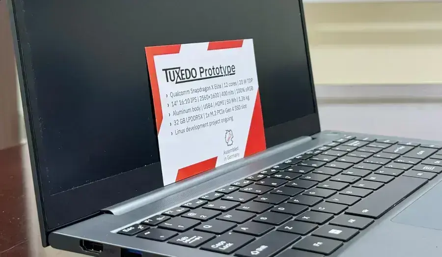 TUXEDO Computers desiste de laptop Linux com Snapdragon X1 Elite 1 TUXEDO Computers desiste de laptop Linux com Snapdragon X1 Elite