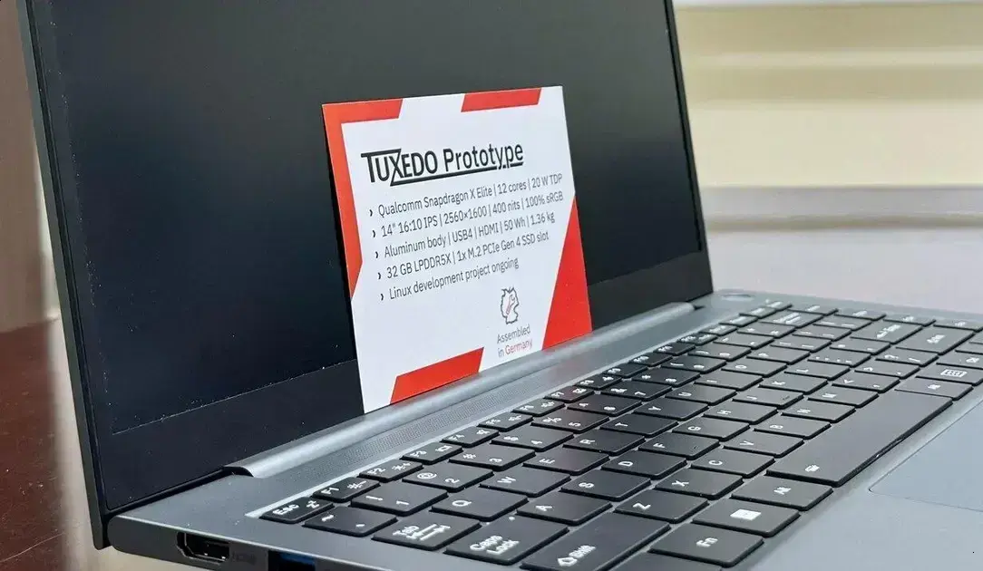 Tuxedo desiste de lançar laptop Linux com Snapdragon X