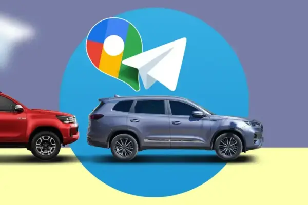 A falta do modo co-condução no Google Maps e a solução Telegram.