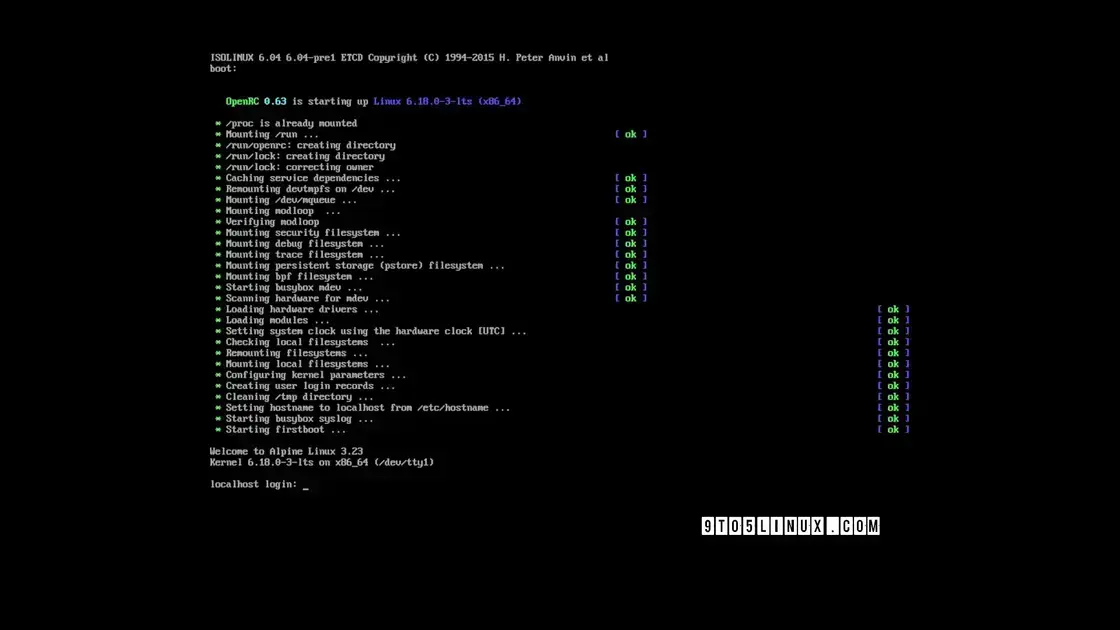 Alpine Linux 3.23 chega com Linux Kernel 6.18, GNOME 49 e KDE 6.5