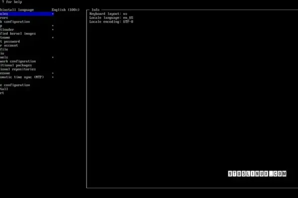 Archinstall 3.0.15 do Arch Linux traz novidades significativas