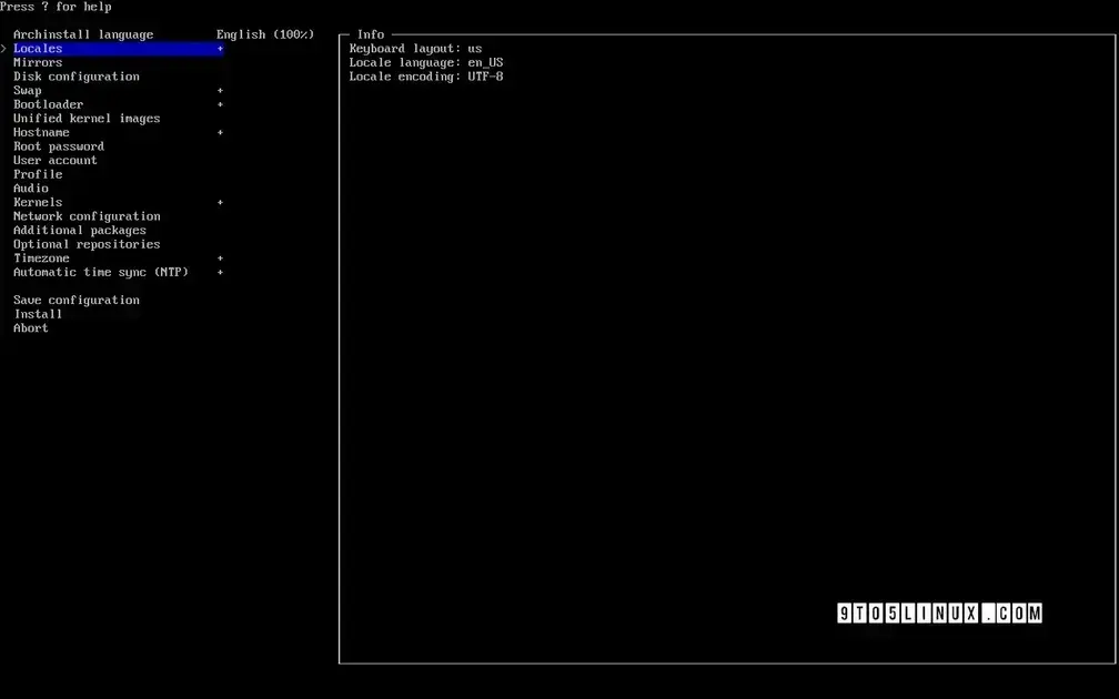 Archinstall 3.0.15 do Arch Linux traz novidades significativas