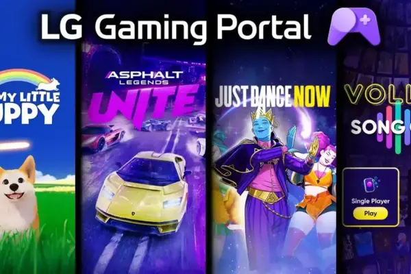 Atualização do LG Gaming Portal: Novos Jogos e Experiências Incríveis