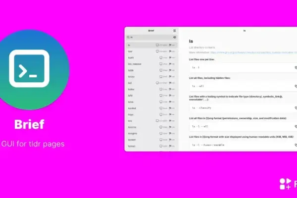 Brief: Navegue pelas páginas tldr de forma prática no Linux com GTK4