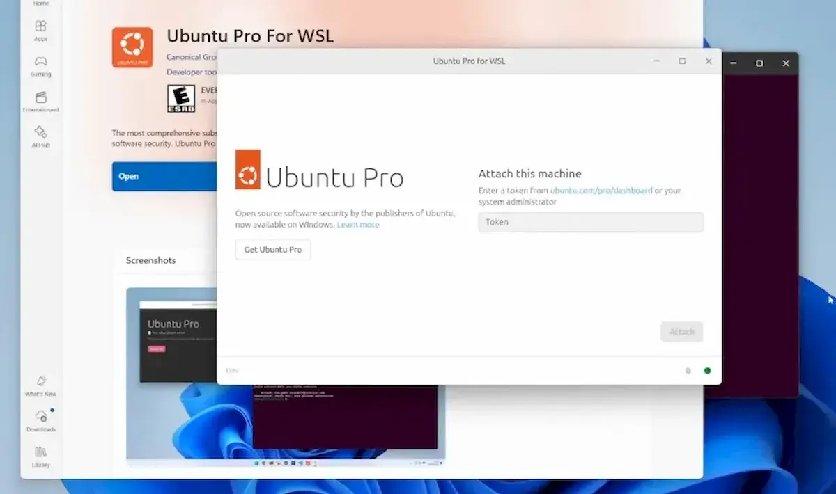 Canonical lança Ubuntu Pro para WSL oferecendo suporte empresarial e segurança 1 Canonical lança Ubuntu Pro para WSL oferecendo suporte empresarial e segurança