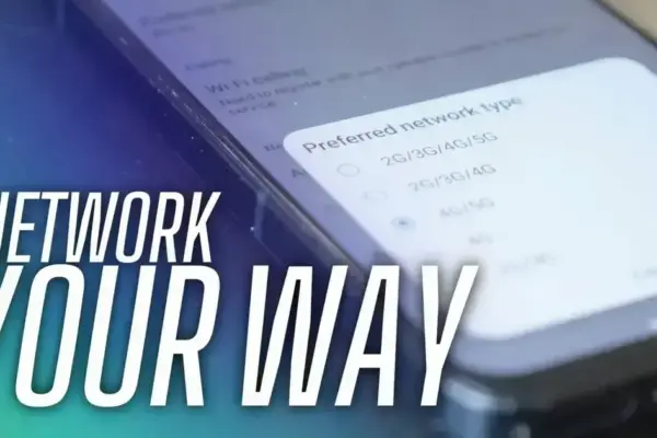 Como forçar seu smartphone a usar LTE ou 5G e melhorar a conectividade