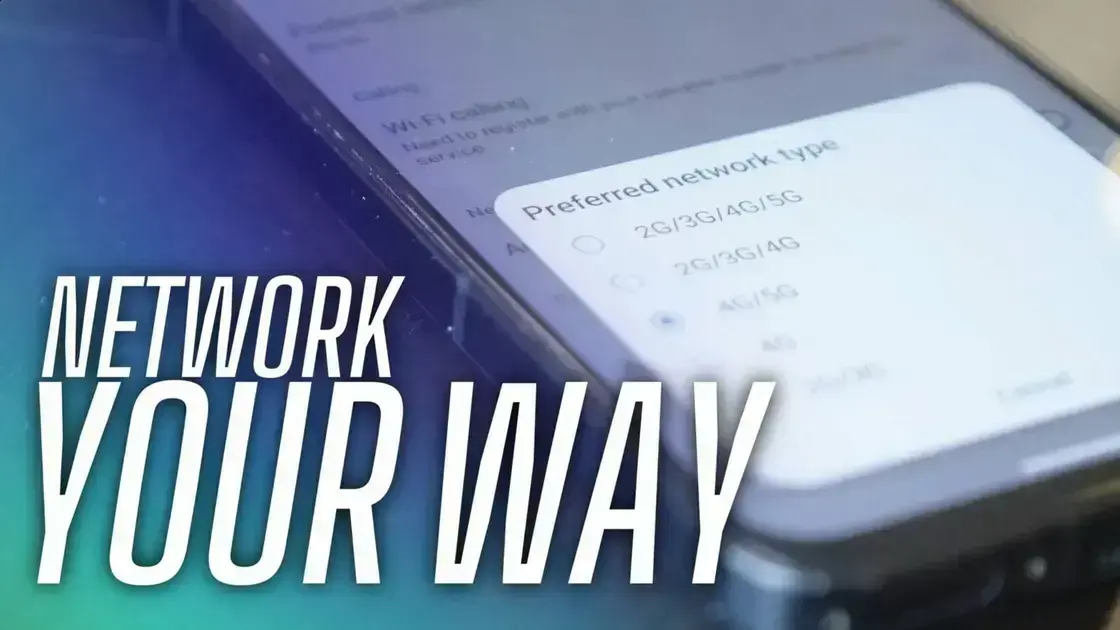 Como forçar seu smartphone a usar LTE ou 5G e melhorar a conectividade 1 Como forçar seu smartphone a usar LTE ou 5G e melhorar a conectividade